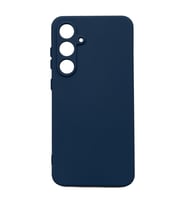 Kvy Samsung Galaxy S24 Fe Biye Silikon Kılıf (Lacivert)