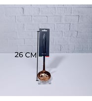 Hometarz Lüx Metal Gold Sos Kevgiri Paslanmaz Çelik (Siyah)