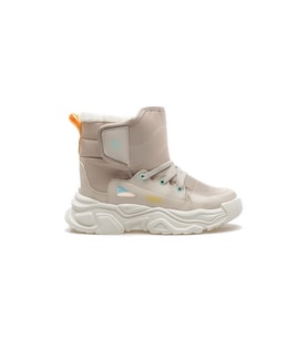 VİCCO Fit Unısex Çocuk Outdoor Günlük Kar Botu 24k 943.466 Fu Siyah (Bej)