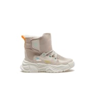 VİCCO Fit Unısex Çocuk Outdoor Günlük Kar Botu 24k 943.466 Fu Siyah (Bej)