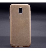 Nokia 5 Kılıf Simli Parlak Shining Kapak (Gold)
