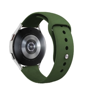 Samsung Galaxy Watch 3 45mm Kordon Silikon Spor Kordon (Petrol Yeşili)