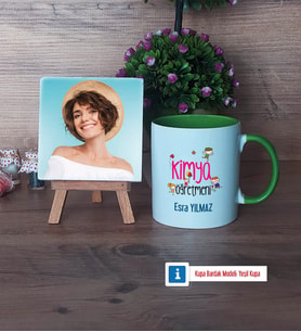 Kimya Öğretmeni Fotoğraflı Dekoratif Taş, Kupa Bardak Beyaz Hediye (Model 14)