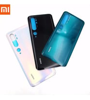 Xiaomi Mi Note 10 Arka Kapak Pil Batarya Kapağı (Siyah)