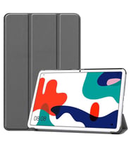 Huawei Mate Pad 10.4 Zore Smart Cover Standlı 1-1 Tablet Kılıf (Gri)