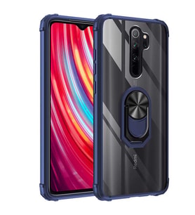Xiaomi Redmi Note 8 Pro Kılıf Mola Kenar Yüzük Kısımları Renkli (Lacivert)