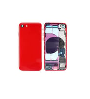 Apple iPhone 8 İle Uyumlu Dolu Kasa (Kırmızı)