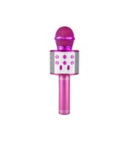 TV50 Mikrofonlu Hoparlörlü Bluetooth /TF Kart/USB Destekli Karaoke (Pembe)