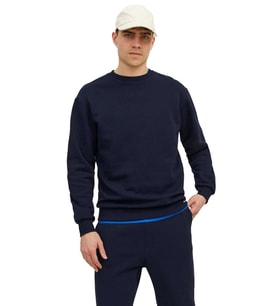Jack & Jones Jjebradley Erkek Sweatshirt 12249341 (Lacivert)