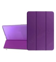 Galaxy Tab S7 FE / S8 Plus / S7 Plus Kılıf NEW PU Deri Smart Standlı Cas (Mor)