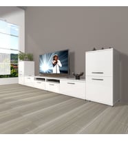 Decoraktiv Eko 9220 Mdf Tv Ünitesi Tv Sehpası (Beyaz)