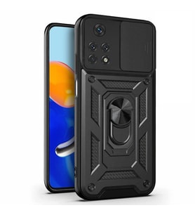 Microsonic Xiaomi Redmi Note 12 Pro 4G Kılıf Impact Resistant Siyah (Siyah)