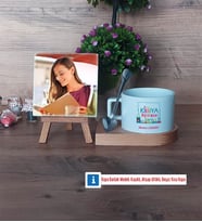 Kimya Öğretmeni Fotoğraflı Dekoratif Taş, Kupa Bardak Beyaz Hediye Öğretmenler Günü Hediyesi (Model 8)