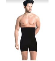 FORM ANGEL 6013 ERKEK YÜKSEK BEL BOXER KORSE TEKLİ (Siyah)