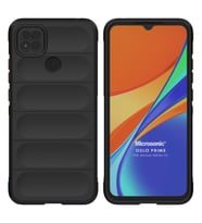Microsonic Xiaomi Redmi 9C Kılıf Oslo Prime Yeşil (Siyah)