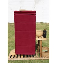 %100 Pamuk 70x130 Banyo Havlusu (Kırmızı)