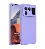 Microsonic Xiaomi Mi 11 Ultra Kılıf Groovy Soft Yeşil (Lila)