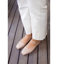 VERNİS TOKA DETAYLI BABET (Ten)