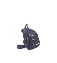 Seventeen 4924 Erkek Kanvas Body Bag Çapraz Çanta (Mavi)
