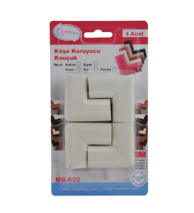 Miny Baby Kauçuk Köşe Koruyucu (Krem)