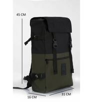 BagsLap Su Geçirmez Kumaş Sırt Çantası 1013 (Haki)