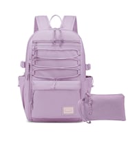 Smart Bags Sırt Çantası Okul Boyu Kalem Kutusu Hediyeli 3156 (Lila)