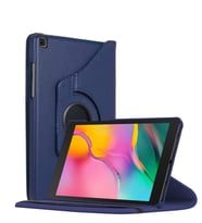 Microsonic Samsung Galaxy Tab A 8" 2019 T290 Kılıf 360 Rotating Stand Deri (Lacivert)