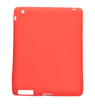 iPad 2 3 4 Kılıf Sky Tablet Silikon Kılıf (Kırmızı)