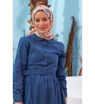İpekhan Çiçek Bahçesi Pamuk Eşarp 1023 (Karışık)