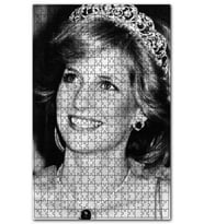 Cakapuzzle Princess Diana Tacı Ve Kolyesi Puzzle Yapboz MDF (Ahşap) (500 Parça)