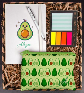 eJOYA Kişiye Özel Defter Kalem Kalemlik Ve Mini Organizer Ofis Kırtasiye Hediye Kutusu 111224 (Haki)