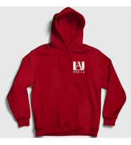 Presmono Unisex Gri UA Anime Boku No Hero Academia Kapüşonlu Sweatshirt 235171tt (Kırmızı)