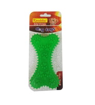 Kardelen Patili Plastik Köpekler İçin Diş Kaşıma Kemiği L 14 CM (Yeşil)