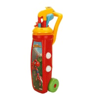 Barbie Golf Arabası Oyuncak Eğitici Oyun Seti Sarı (Kırmızı)