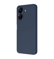 Xiaomi Poco C65 Kılıf Mara Lansman İç Yüzeyi Kadife Kılıf (Lacivert)
