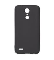 LG K8 Kılıf Maximum Kamera Korumalı Mat Soft Silikon Kılıf (Siyah)