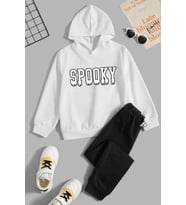 Çocuk Spooky  Eşofman Takımı (A.Beyaz)