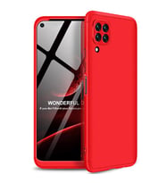 Huawei P40 Lite Kılıf Zore Ays Full Koruma Kılıf (Kırmızı)