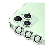 BİNANO Mini Metal Ring Iphone 12 Pro Lens Koruyucu 3'lü Takım (Yeşil)