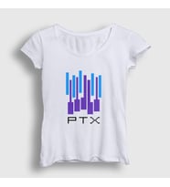 Presmono Kadın Sarı Ptx Pentatonix T-Shirt 75313tt (Beyaz)