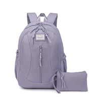 Smart Bags Sırt Çantası Okul Boyu Kalem Kutusu Hediyeli 3233 (Eflatun)