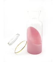 Tek Kişilik Renkli Başucu Sürahisi (Pembe)