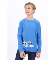 Toontoy Erkek Çocuk Baskılı Tişört (Saks)