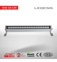 Ledesis Wallwasher Duvar Boyama 50 Cm (18W) (Turkuaz)