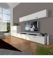Decoraktiv Ekoflex 6y Slm Tv Ünitesi Tv Sehpası (Beyaz)