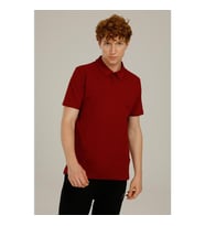 LUMBERJACK M-CT953 BASIC POLO  T-SHIRT 3FX (Bordo)