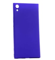 Sony Xperia XA1 Ultra Kılıf Soft Yumuşak Mat Yüzey Silikon Kapak (Gold)