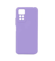 Kvy Xiaomi Redmi Note 11 Biye Silikon Kılıf (Lila)