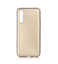 Realme 6 Pro Kılıf Soft Mat Premier Case (Gold)