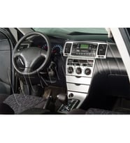 Meriç® Toyota Corolla Ön Torpido Kaplama Maun 18 Parça 2002-2004 (Alüminyum)